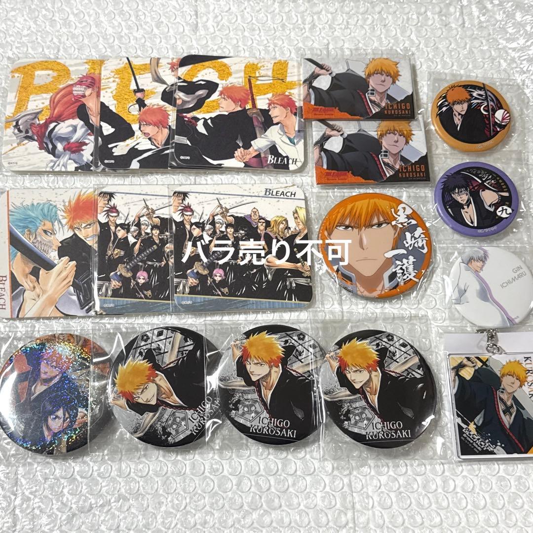 BLEACH まとめ売り　缶バッジ　コースター