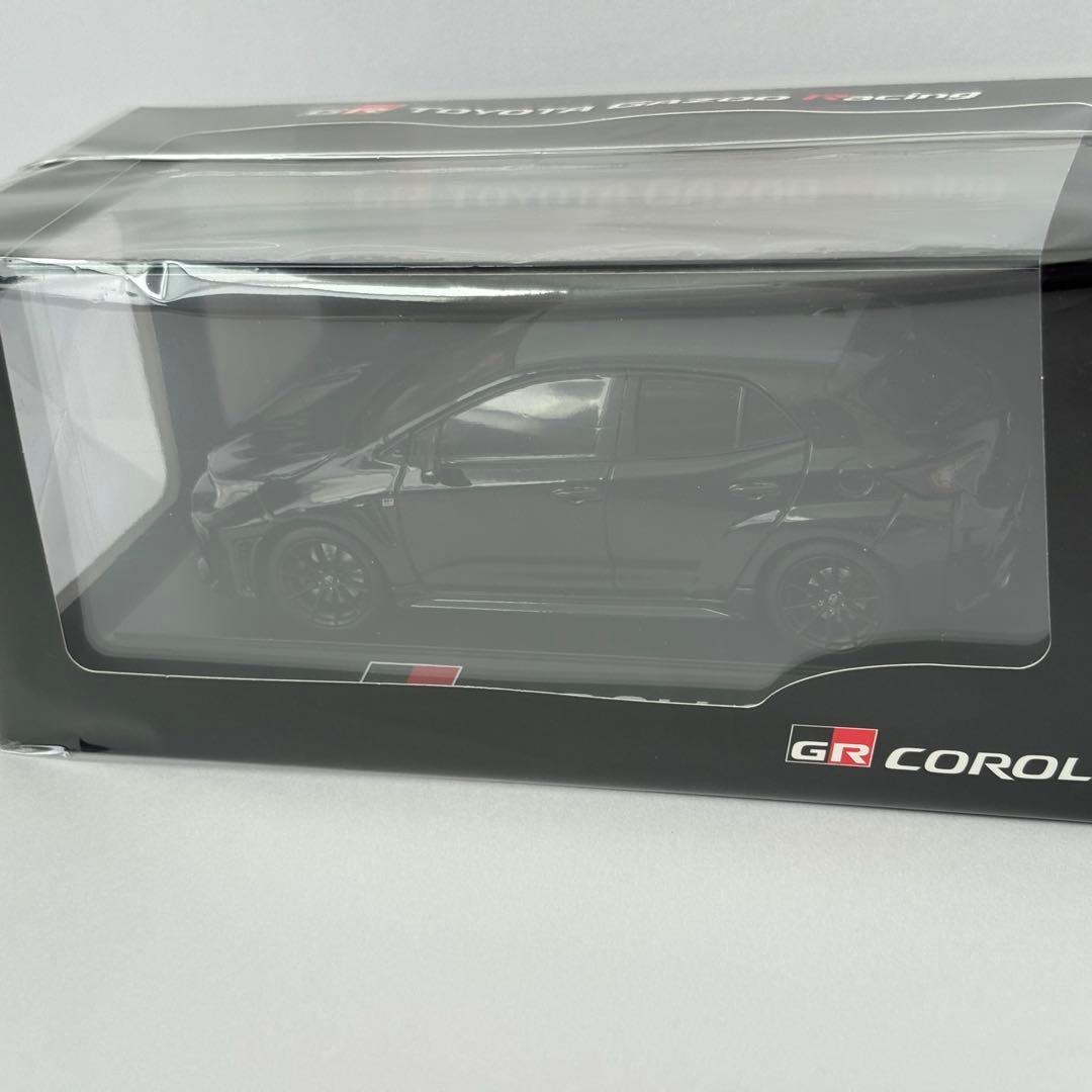 トヨタ博物館購入 GRカローラ カラーサンプルミニカー プレシャスブラックパール
