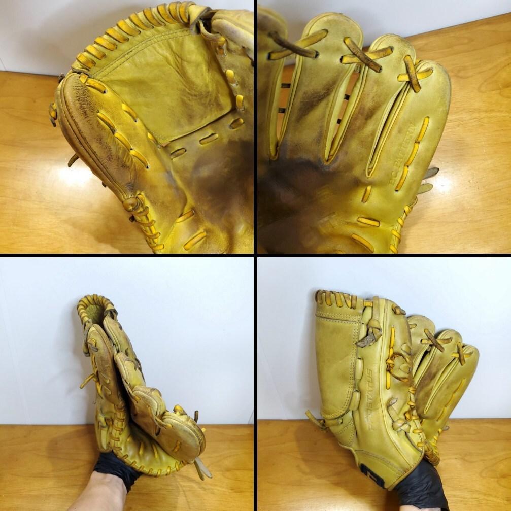 ZETT ゼット プロステイタス 日本製 佐藤刻印 投手用 硬式グローブ