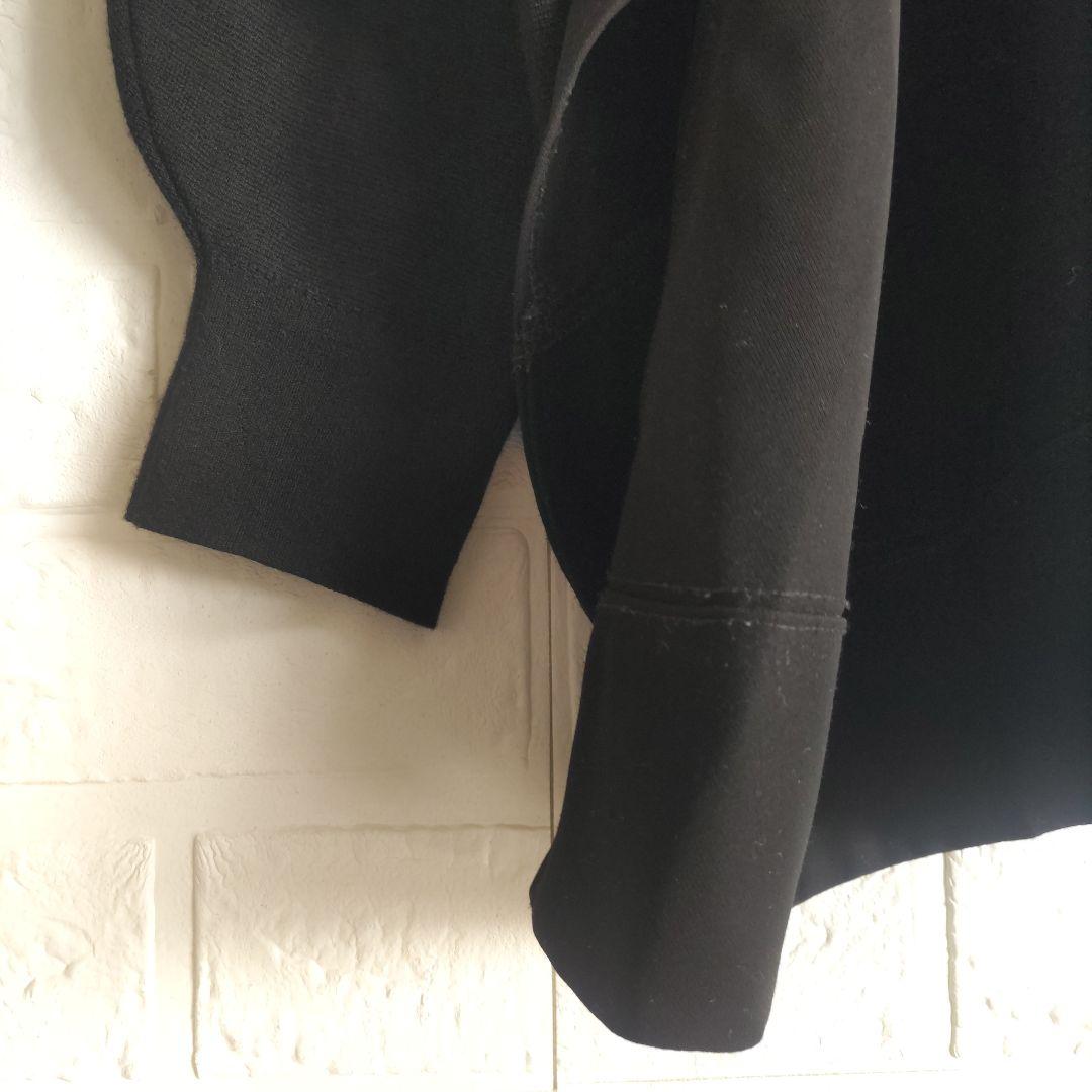 ENFOLD エンフォルド　異素材　ドッキング　ブラウス　ニット　トップス