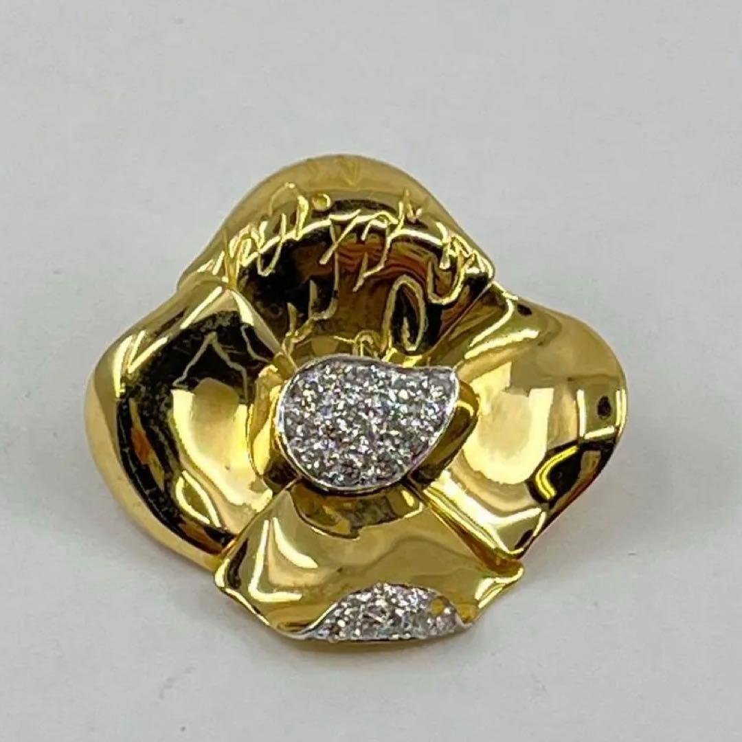 【おおちゃんさま専用】K18 ブローチ 金 7.6g