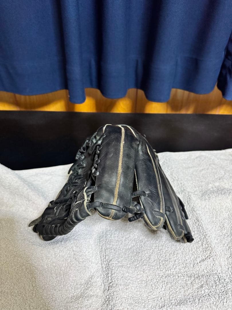 Mizuno pro 硬式野球グローブ 黒　おまけ付き