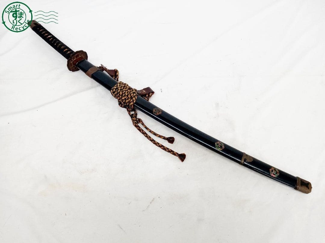 陣太刀(黒)　模造刀