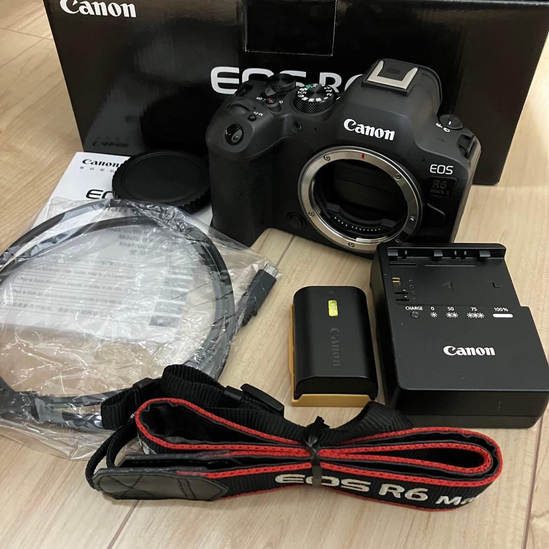 Canon EOS R6 Mark II ボディ マーク2 キレイ　ショット数少