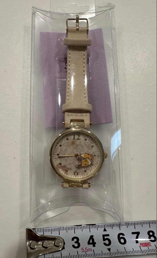 イッツデモ　ポケモン　ブイズ　レザー腕時計