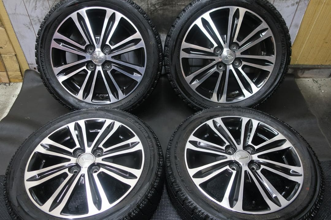 スタッドレス ナンカン 165/55R15 溝有 ダイハツ純正 タント カスタム