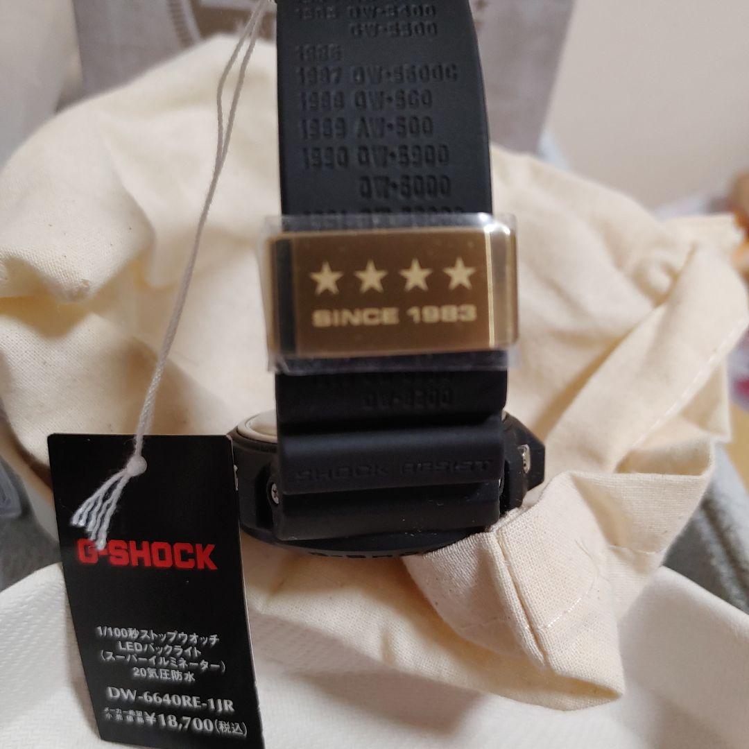【未使用】G-SHOCK 40th Models DW-6640RE-1JR