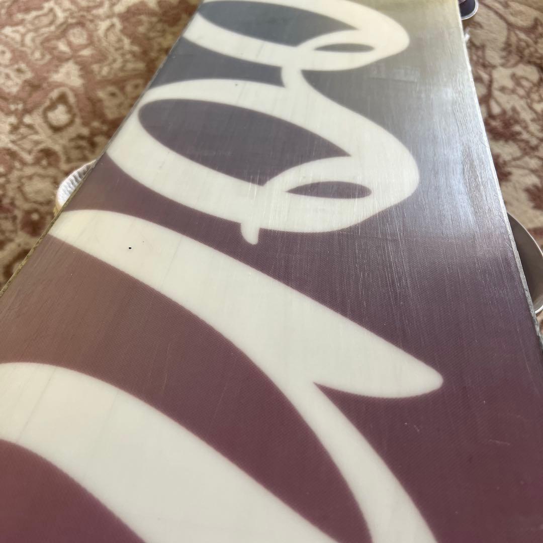 SPOON charm 142cm バイン付 スノーボードセット レディース子供