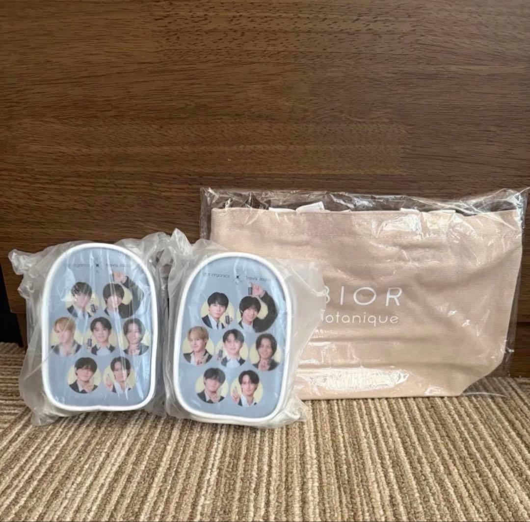 bior organics TravisJapan ノベルティポーチ　2個セット