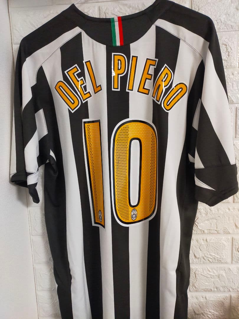 【新品未使用 】デルピエロ ユベントス 旧エンブレム 当時物 Mサイズ