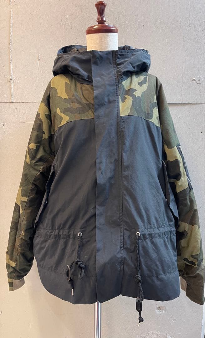 SWAGGER スワッガー 日本製 2way 迷彩 カモフラ切替 モッズコート