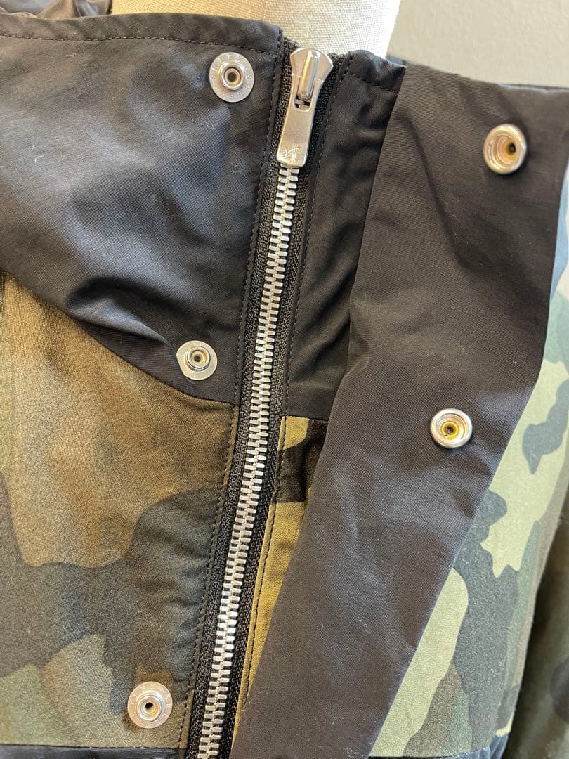 SWAGGER スワッガー 日本製 2way 迷彩 カモフラ切替 モッズコート