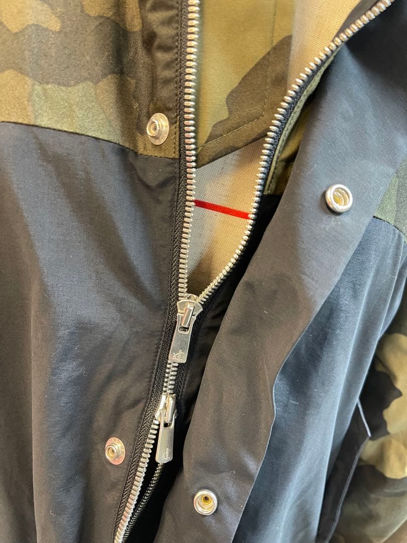 SWAGGER スワッガー 日本製 2way 迷彩 カモフラ切替 モッズコート