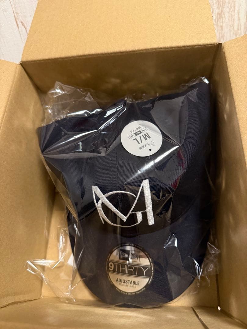 ぱ*♡様 ミセス スニダン ニューエラ コラボ ネイビーキャップ 調整可能 ピン