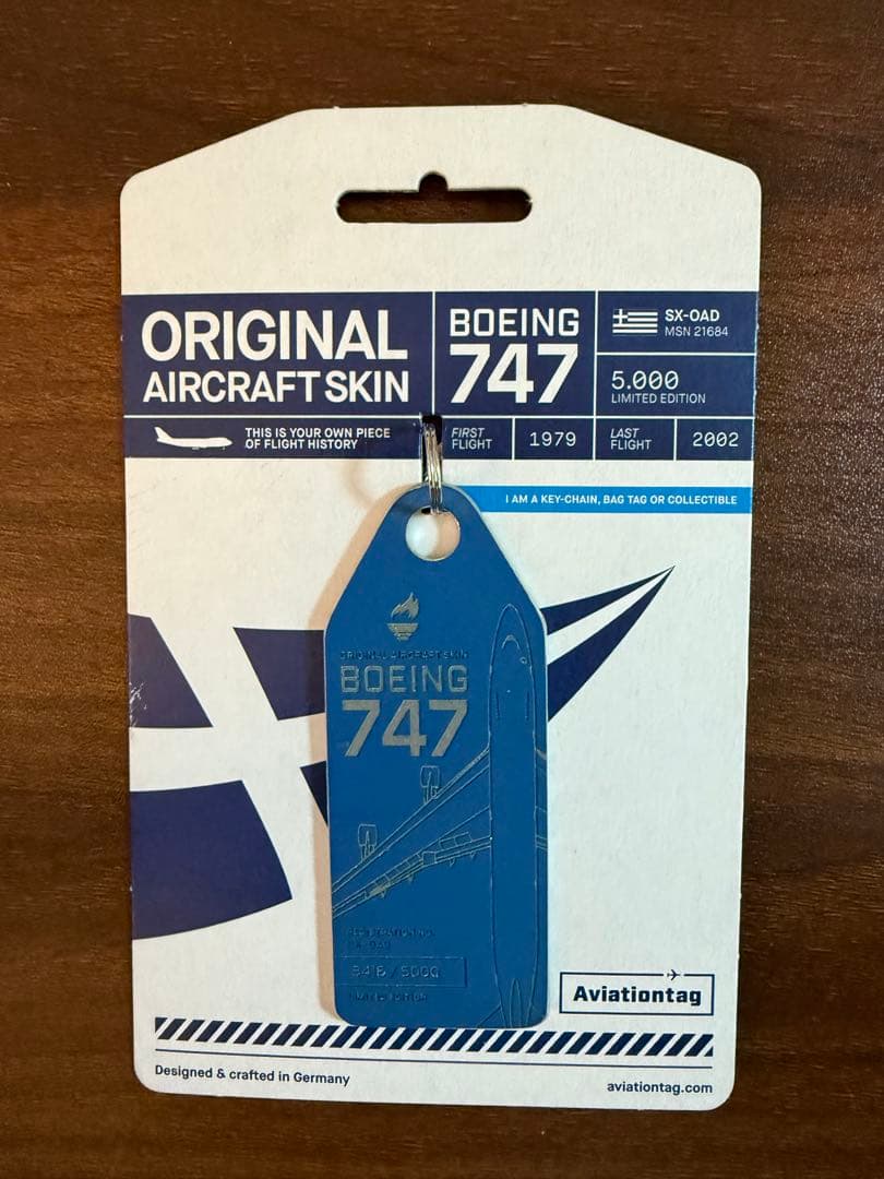 OA オリンピック航空 Aviationtag B747-200