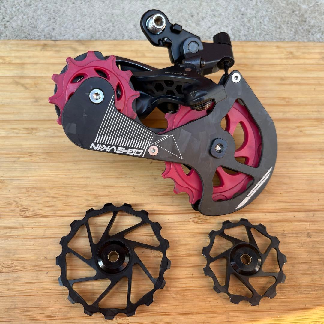 Shimano RD-R8000 改 ビッグプーリーお試し様に