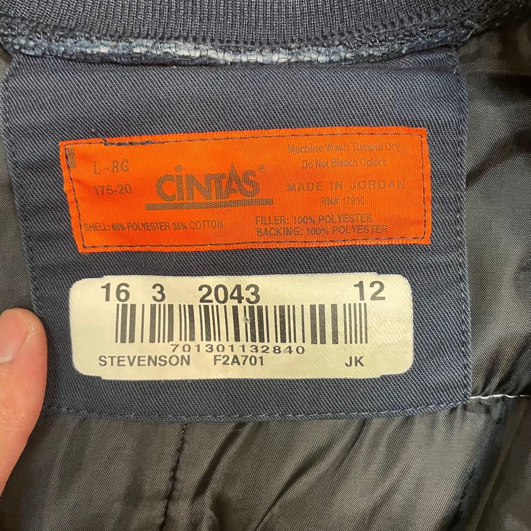 断*置様 古着 90-00年代 CINTASシンタス リフレクター ワークベスト