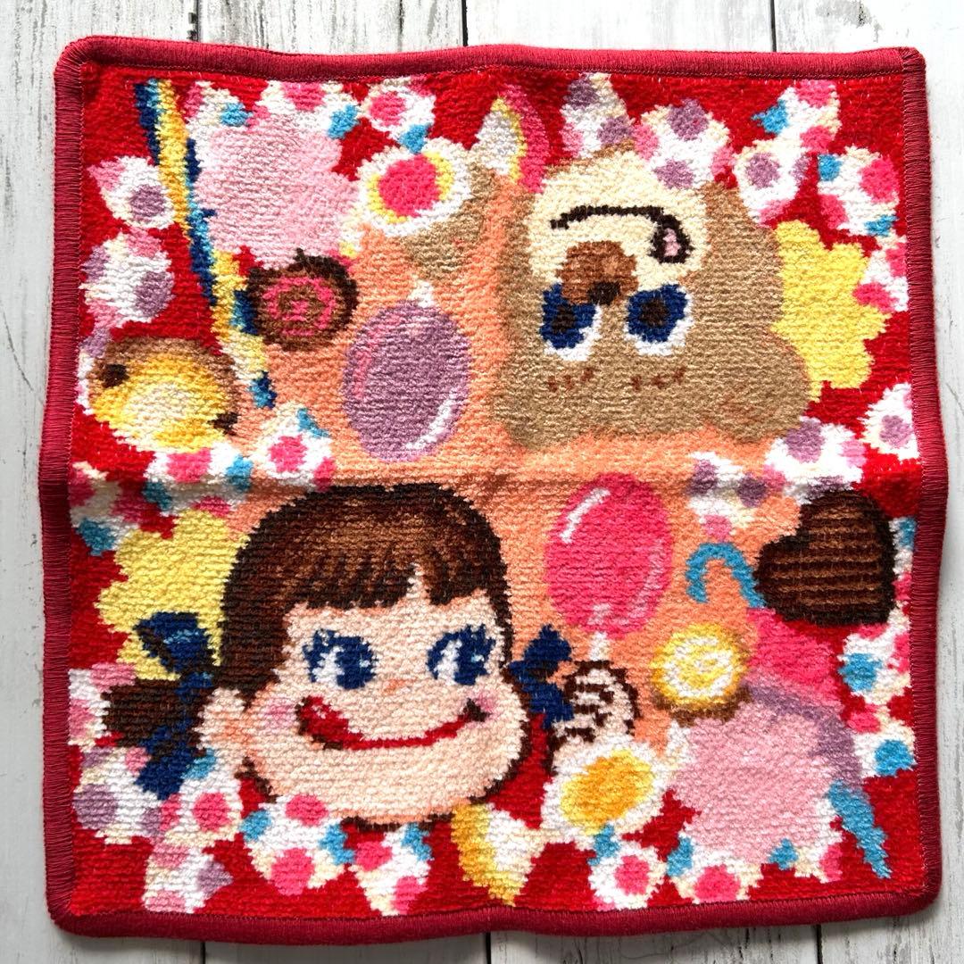 【新品未使用】フェイラー ペコちゃん ハンカチ2枚セット 【廃盤品】