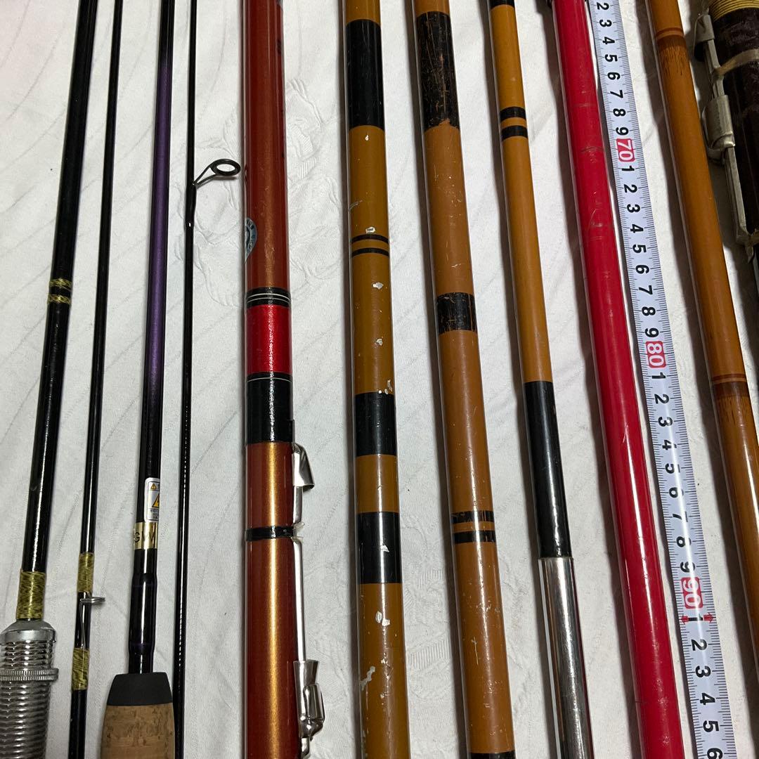 釣り具まとめ売り、リール竿、ルアー竿、投げ竿、リール各種他