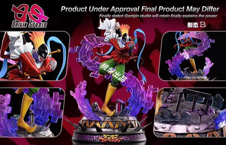 新品未開封『デジモンアドベンチャー』 OSピエモン ガレージキット スタチュー