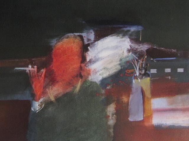 森本勇、【Mの風景】、希少な額装用画集より、状態良好、新品額装付