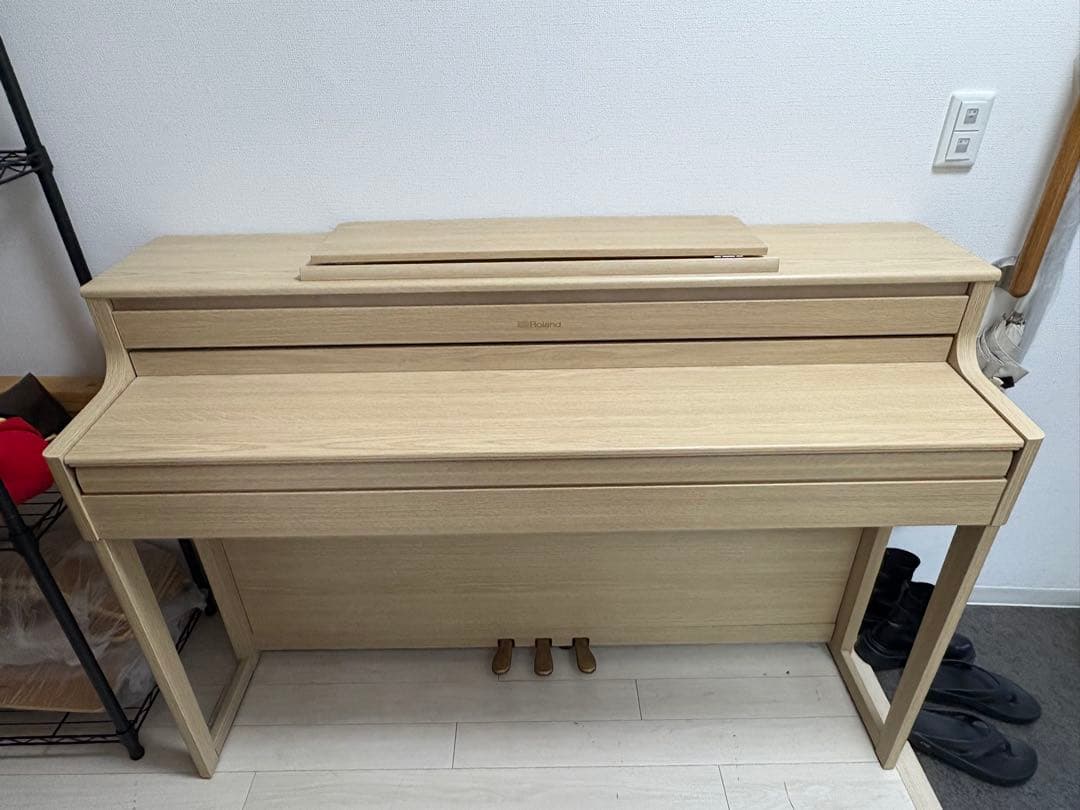 【引取or直配送】ローランド　HP704 88鍵 電子ピアノ　ライトオーク