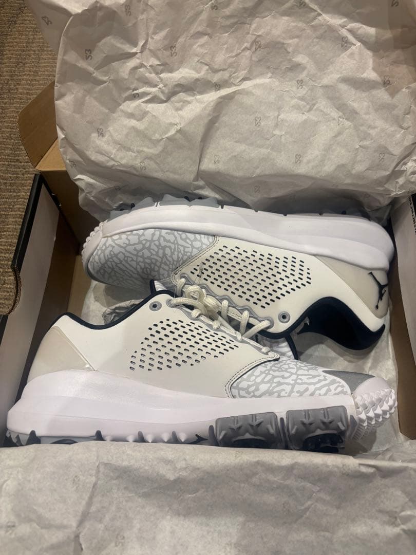 Jordan ゴルフシューズ ホワイト/グレー