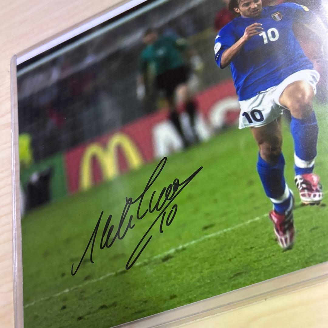 アレサンドロ　デル　ピエロ　イタリア代表　直筆サイン入りフォト