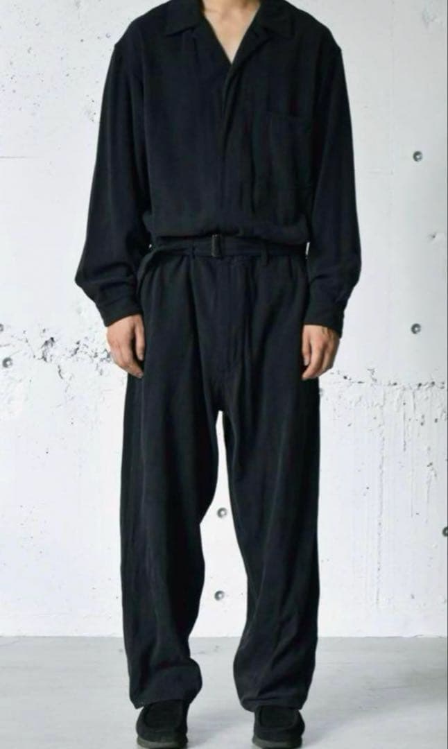 た*う様 24ss コモリ COMOLI シルクネップ　オールインワン　サイズ3