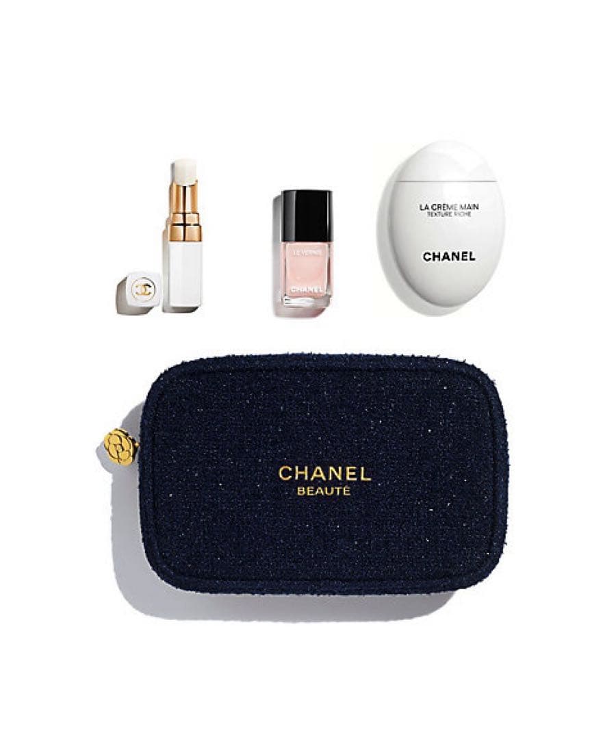 シャネル　ホリデー限定セット2025 リップ　アンド　ネイル　ケア　セット