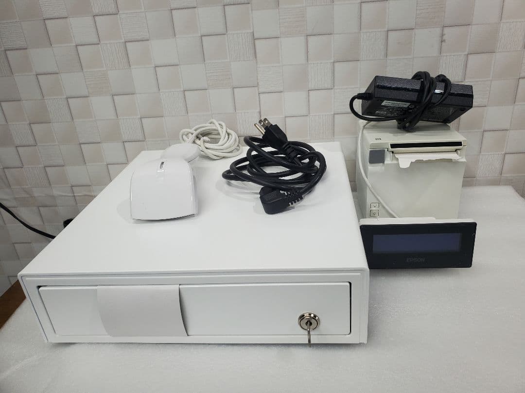 EPSON エプソン レシートプリンター、 ディスプレイ、ドロアー セット