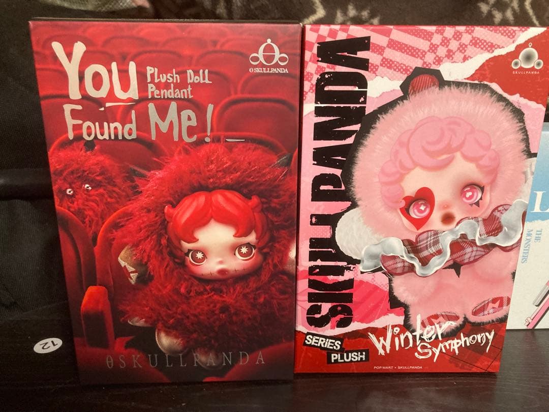 You Found Me SKULLPANDA PIN FOR LOVE セット