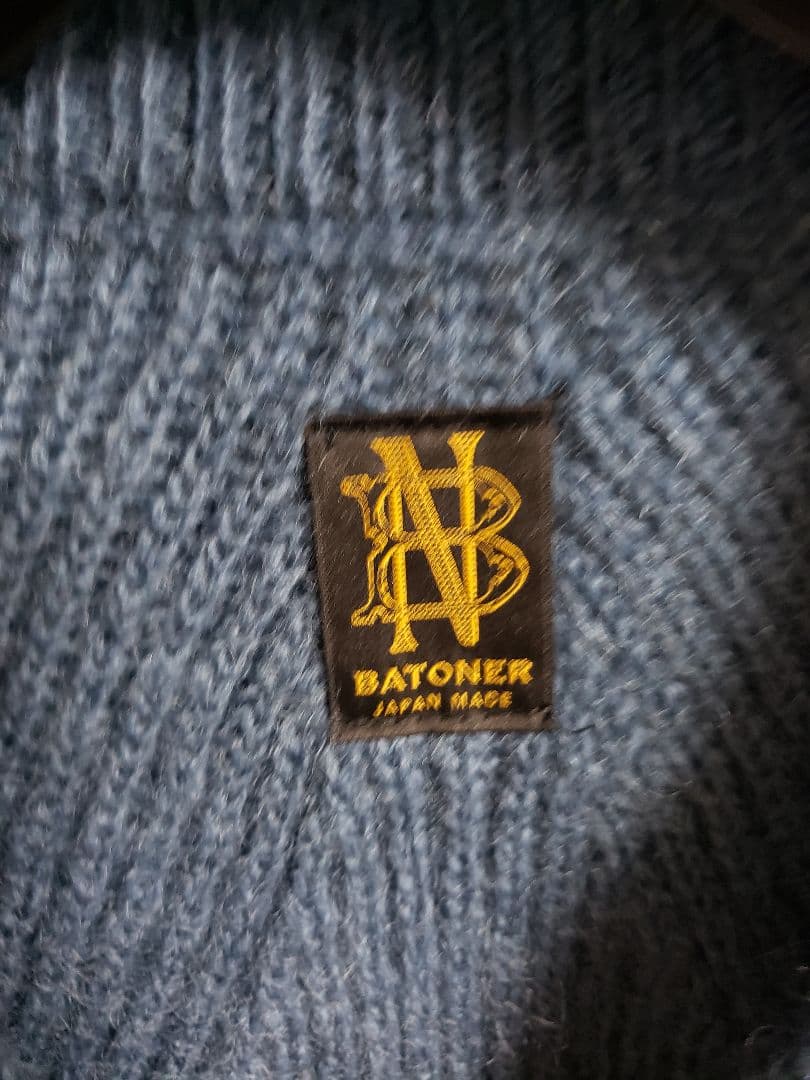バトナー　BATONER ニット　モヘア