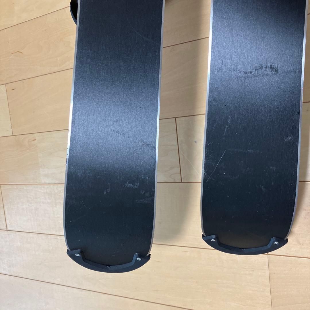 MID990 スキー 黒 赤 ビンディング付き 約100cm