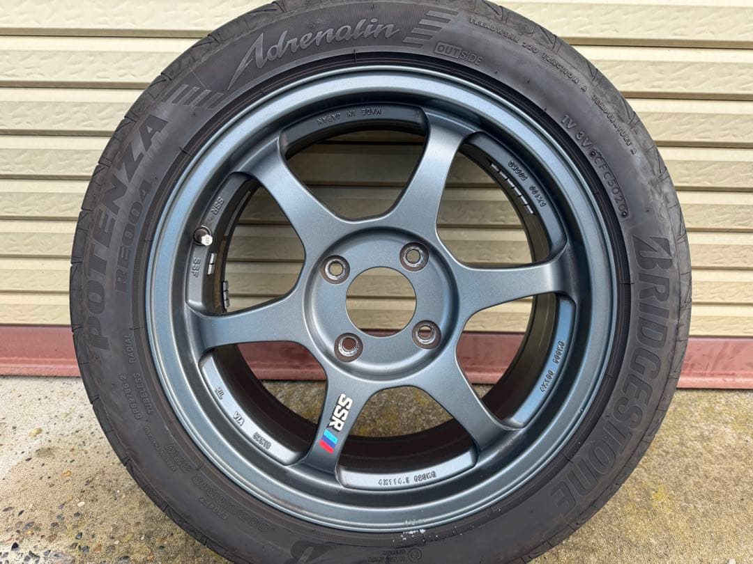 SSR 16インチ ホイールセット タイプC 4穴　114.3