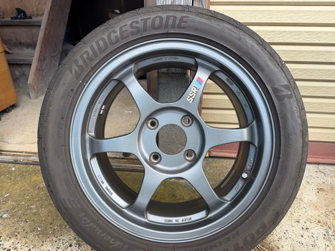 SSR 16インチ ホイールセット タイプC 4穴　114.3
