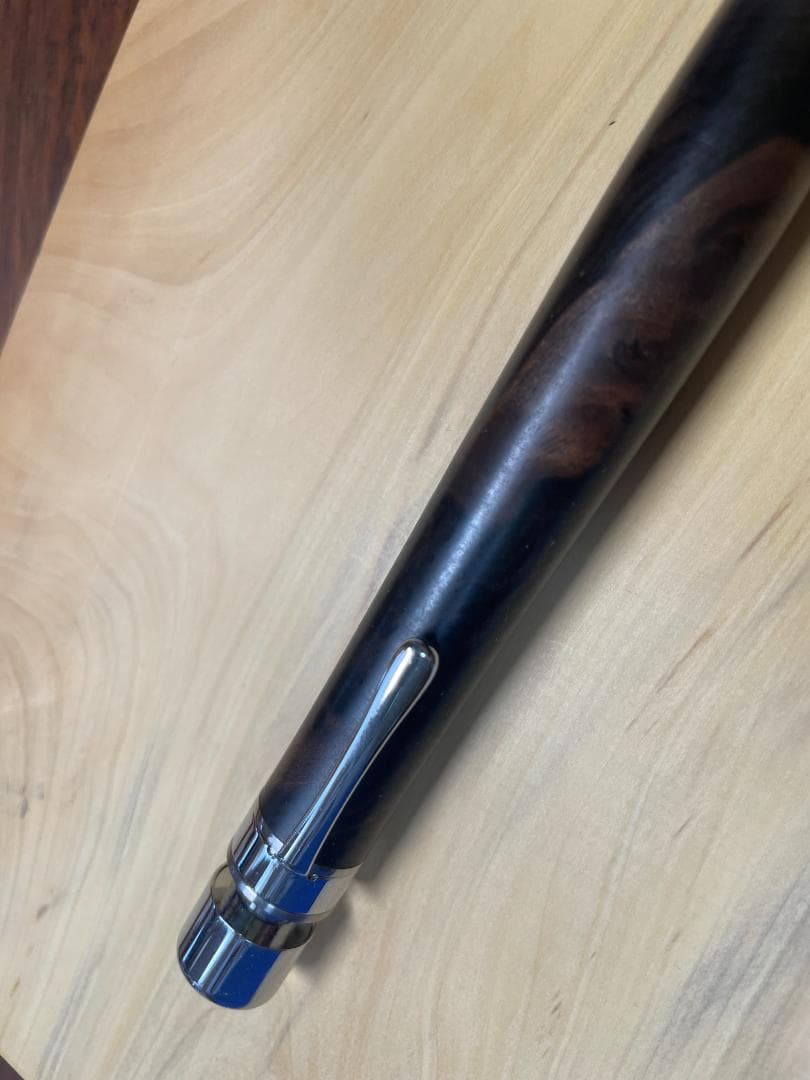 【ぼりぼりさま専用　工房楔 グラッソ】黒檀　こぶ杢