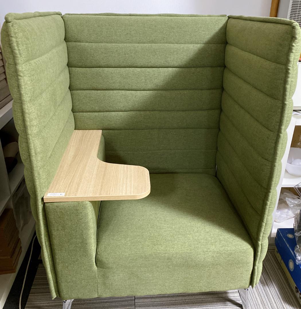 LeeChang　オフィスコム ハイビス ハイバックソファ テーブル付き