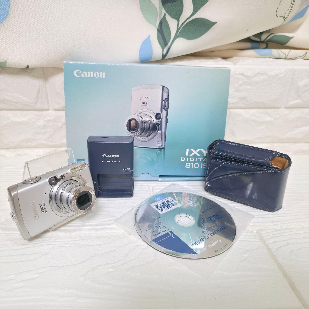 466未使用に近い】Canon IXY DIGITAL コンパクトデジタルカメラ