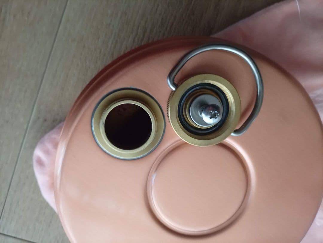 銅色 湯たんぽ 収納袋付き