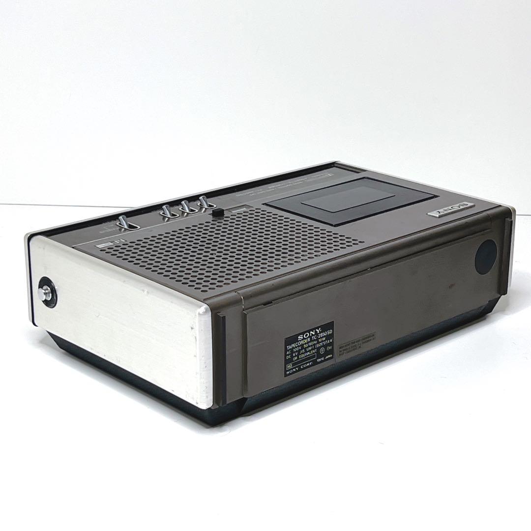 【良品・動作品】 SONY TC-2850SD カセットデンスケ typelll