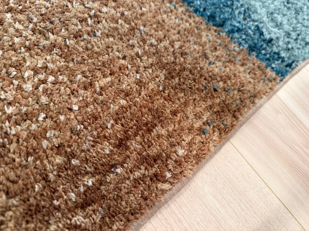 unico MOSTE ラグ 140×200 ブルーグリーン 定価27,500円