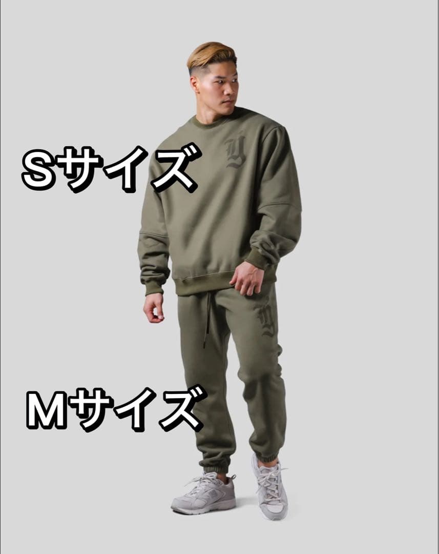 LYFT リフト オールドイングリッシュ ロゴ スウェット 上下 セットアップ