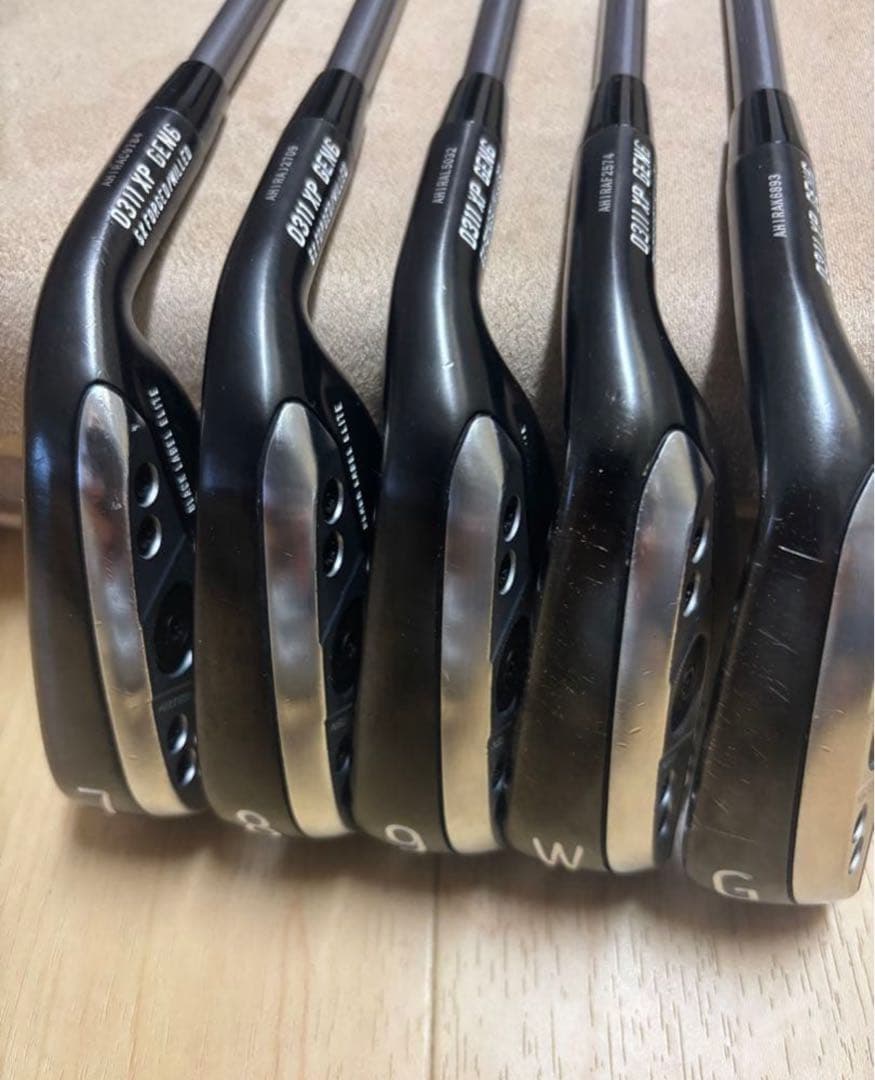PXG 0311XP GEN6アイアン５本セット