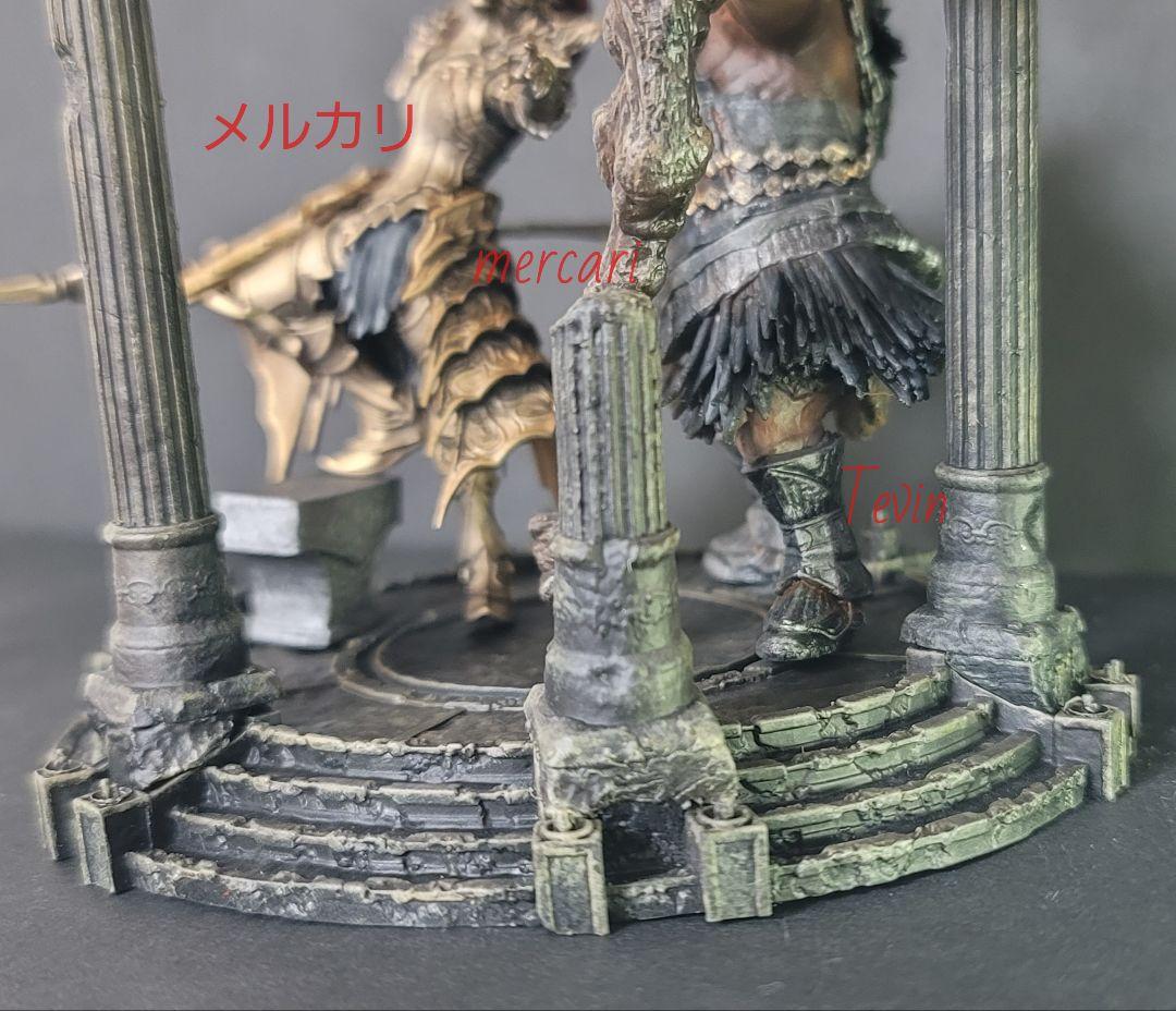 ★ダークソウル★鷹の目ゴー&竜狩りオーンスタイン★塗装済み完成品★ガレージキット