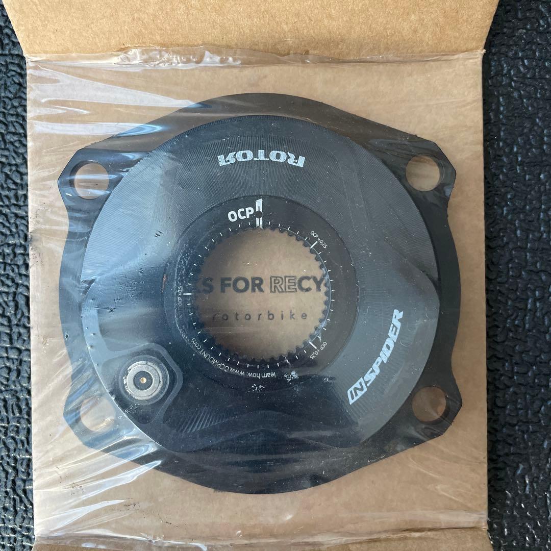 U*n様 ROTOR INSPIDER パワーメーター ブラック USBケーブル