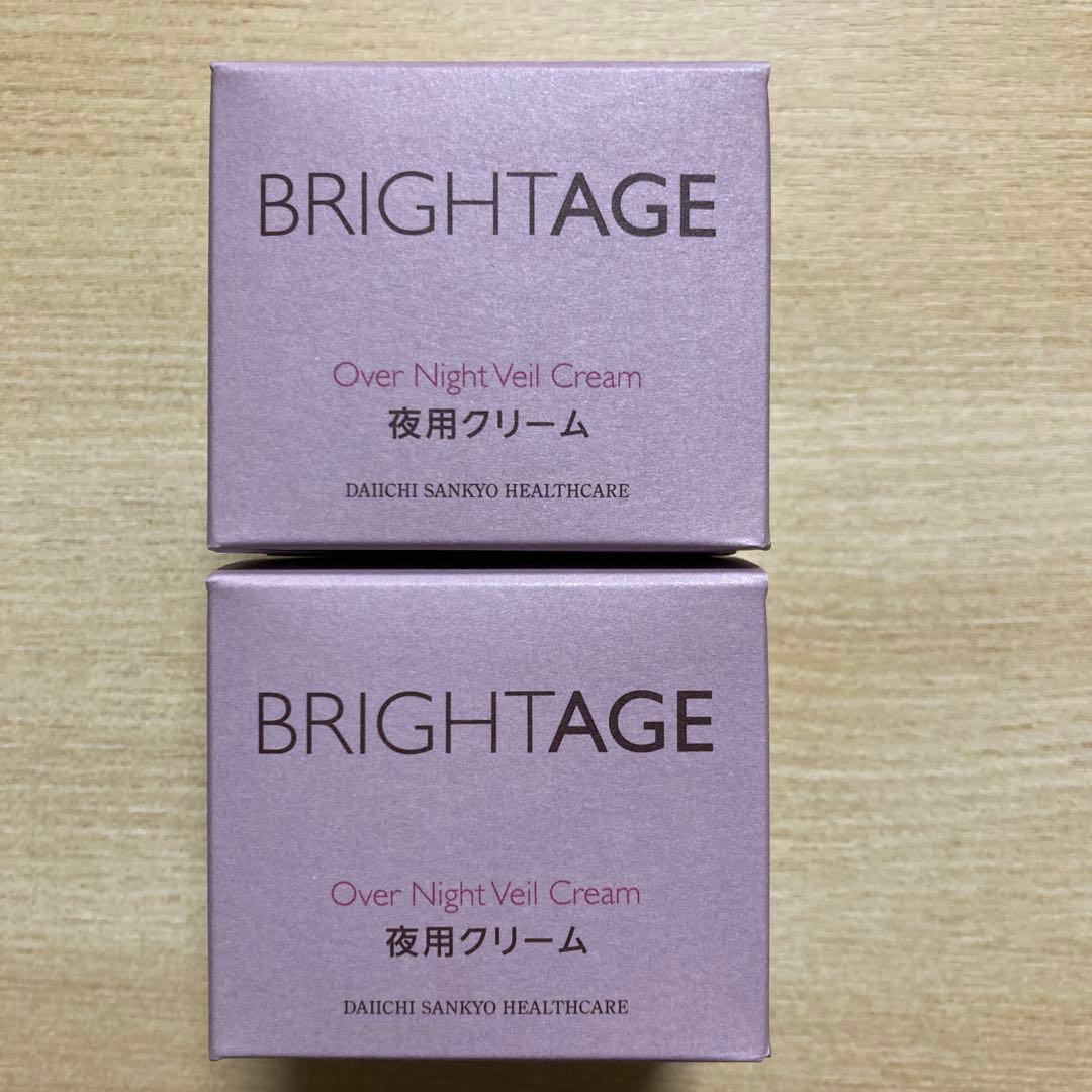 ブライトエイジ オーバーナイト ヴェールクリーム 30g 2個