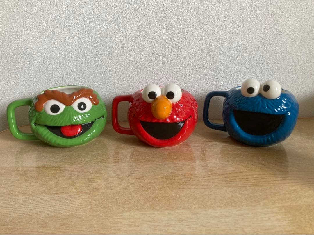 セサミストリート　フェイスマグ　マグカップ