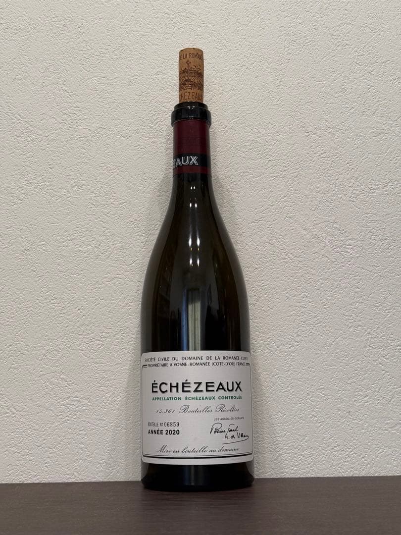 【空瓶コルク有】DRC ECHEZEAUX 2020 エシェゾーロマネ・コンティ