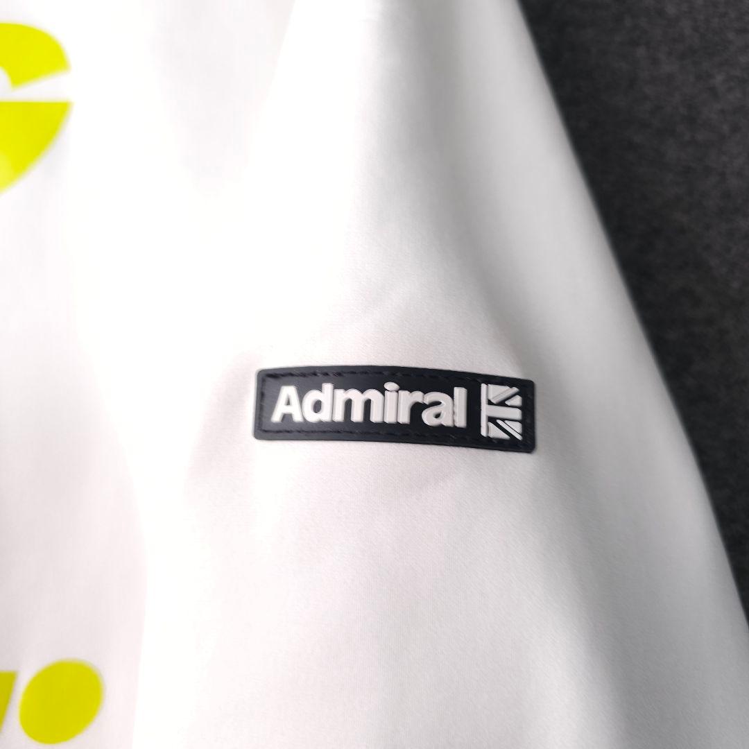 近年 アドミラルゴルフ 秋冬 ダンボールニット プルオーバートレーナー 白 LL